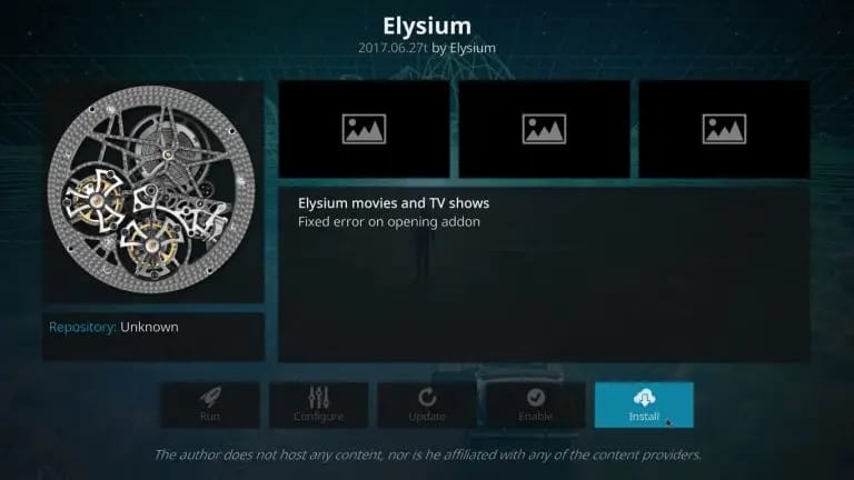 How To Install Elysium (Zen) addon on Kodi 17.6 Krypton