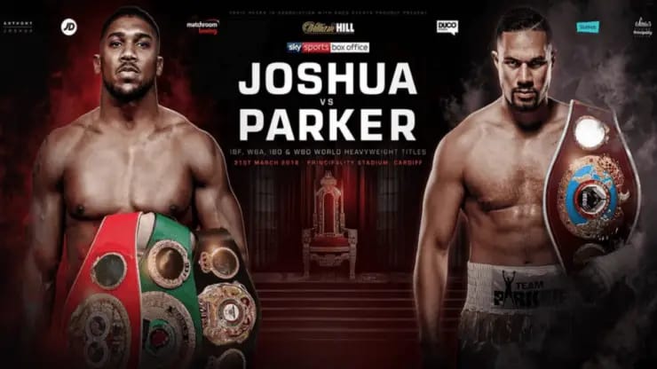 how to watch anthony joshua vs joseph parker fight for free kodi