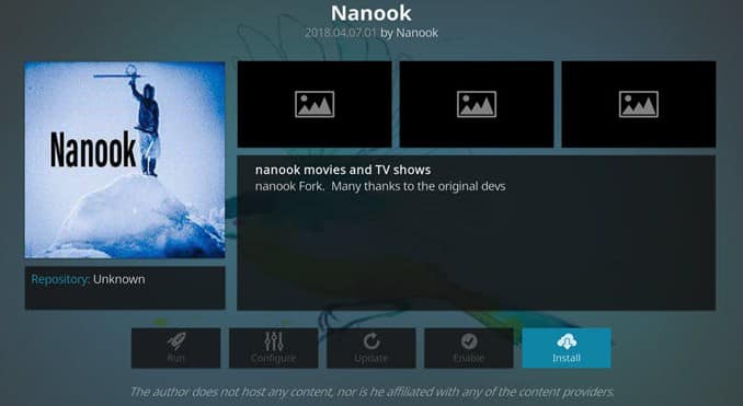 how to install nanook addon on kodi 17.6 krypton