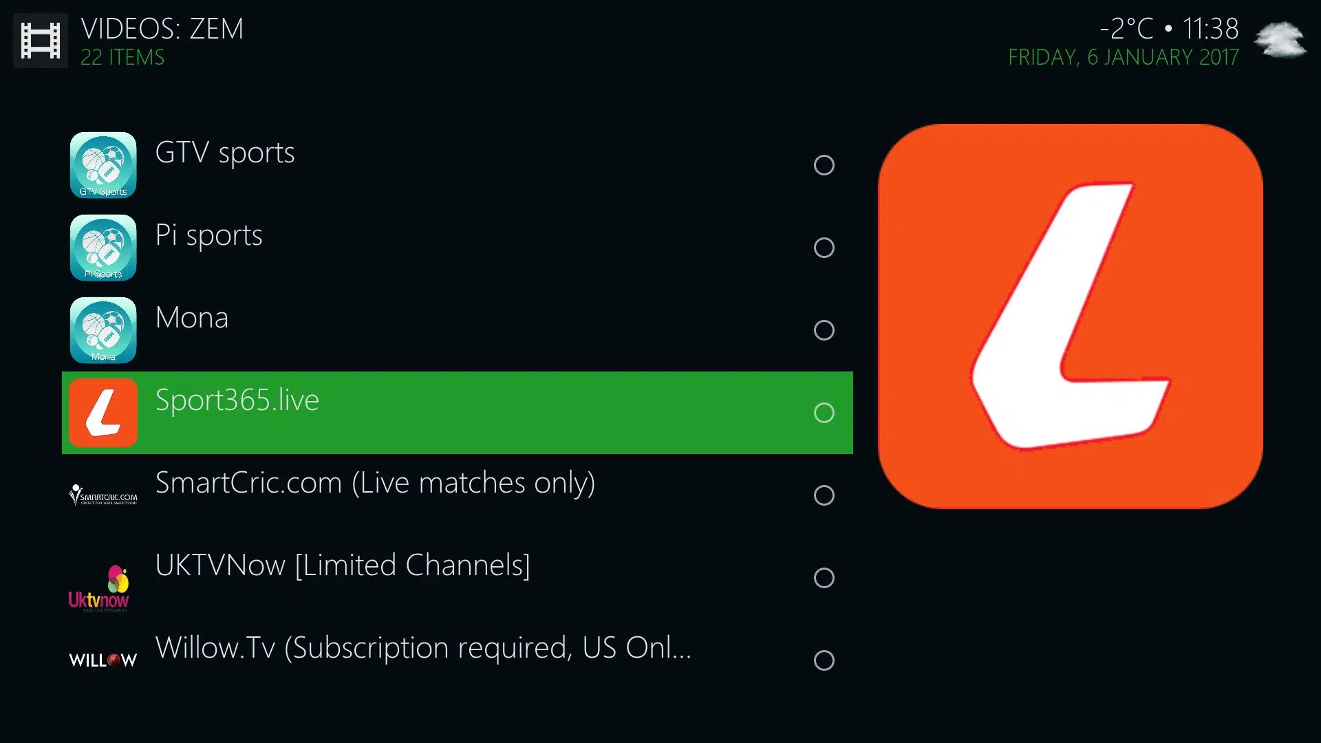 install sport365 addon on kodi 17.6 krypton
