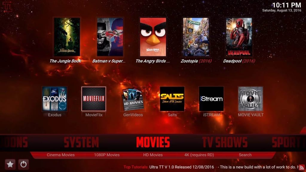 Ultra TT Kodi 17 Krypton