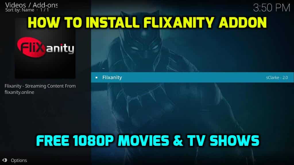 how to install flixanity addon on kodi 17.6 krypton