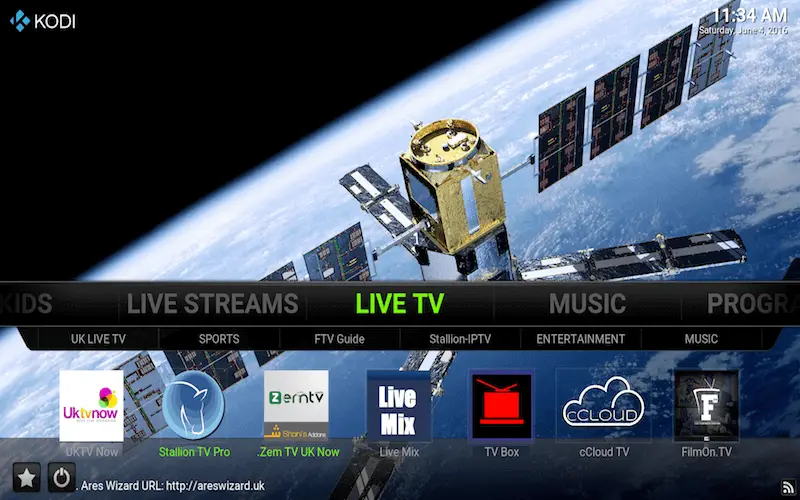 pulse ccm kodi 17.6 krypton build