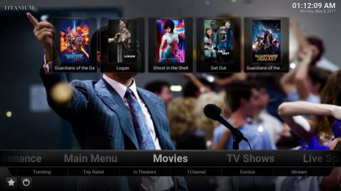 how to install the titanium build on kodi 17.6 krypton